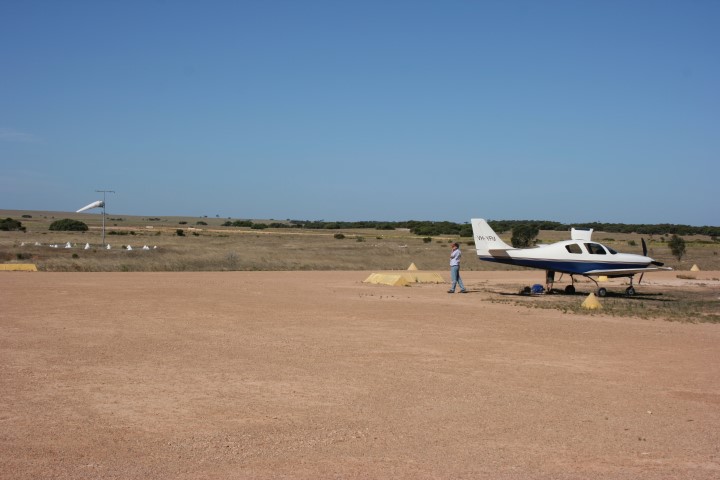 Parked up at Streaky Bay