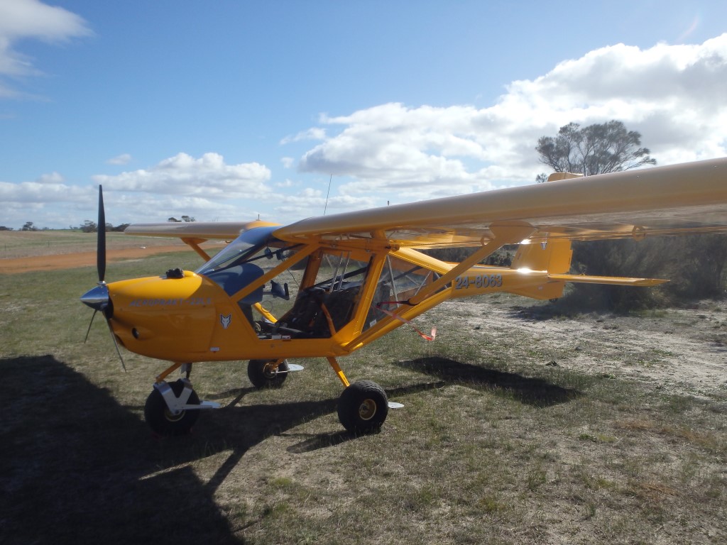 Kitfox aircraft are also popular aircraft