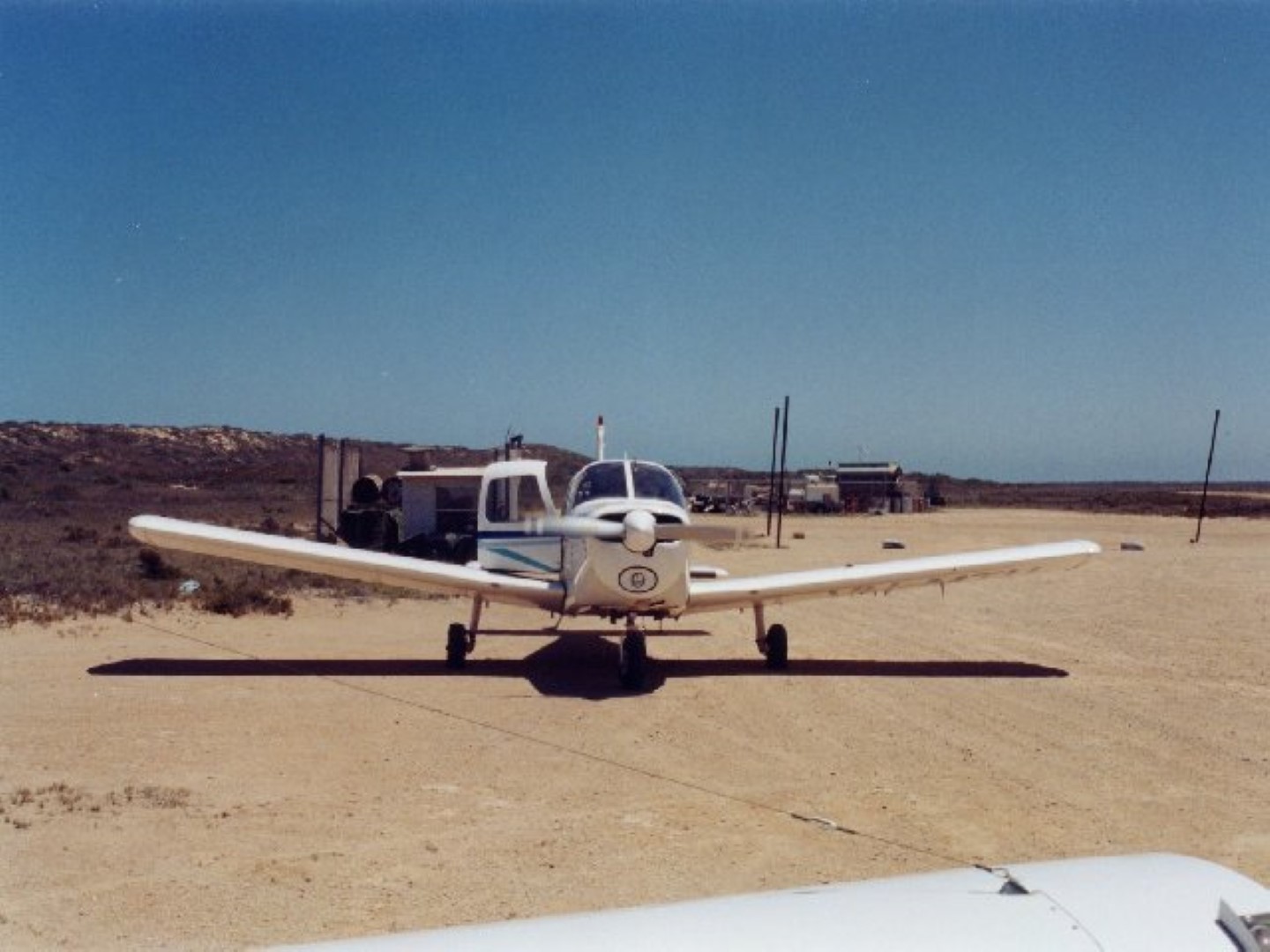 Another one of Muttley at Coral Bay. I drove down there for a fly-in and swapped into Muttley to take her home to Port Hedland. This was another Karratha Aeroclub trip. I last saw VH-MTU on the ground in Albany WA and was told that a local was the owner.