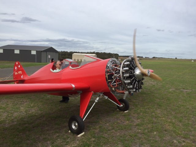 Testing the radial engine