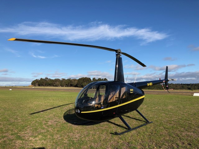 2019 Raven R44 powered by Lycoming O540 F1B5 engine. Serial number 2566